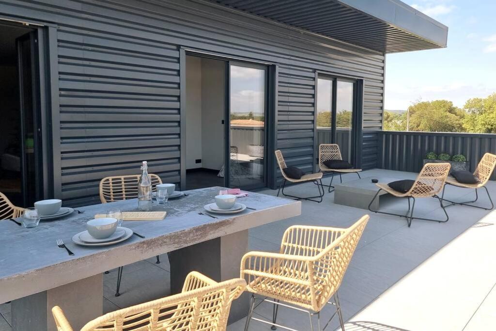 Saint Remy De Provence Roof Top Avec Jacuzzi Ngoại thất bức ảnh